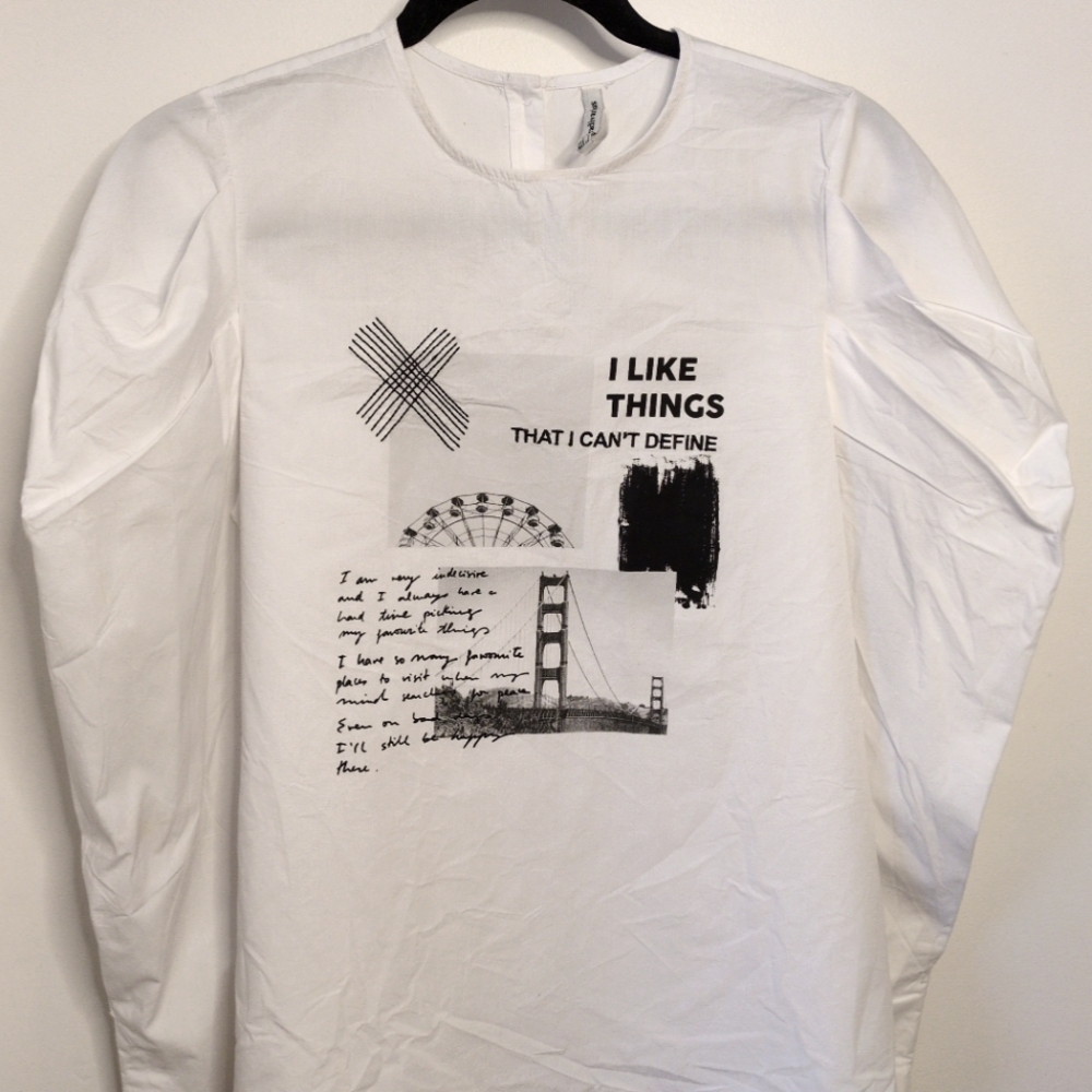 I Like Things That I Can't Define Puff Sleeve Too